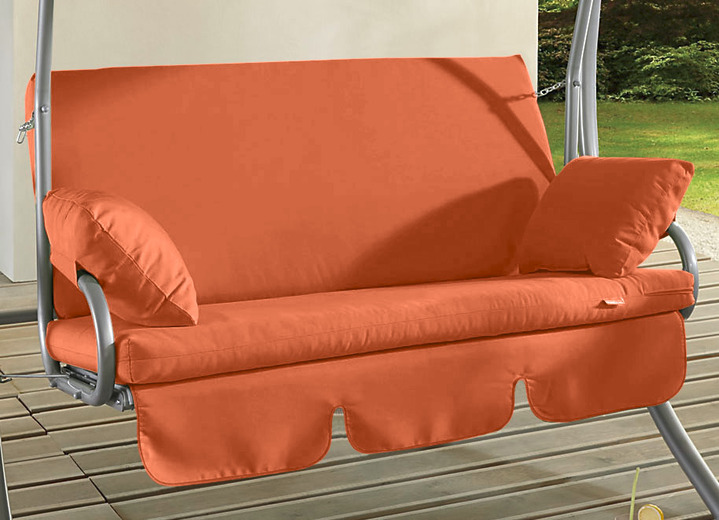 Kissen, Polster und Auflagen - Ersatzauflagen zu Hollywood-Schaukeln, in Farbe GRÜN, in Ausführung Ersatzauflage zu Single-Schaukel Ansicht 11