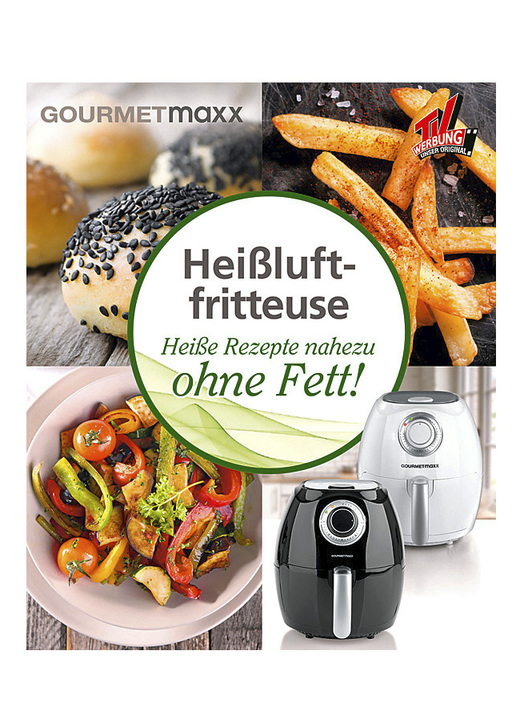 - Kochbuch für Heißluft-Fritteuse, in Farbe BUNT