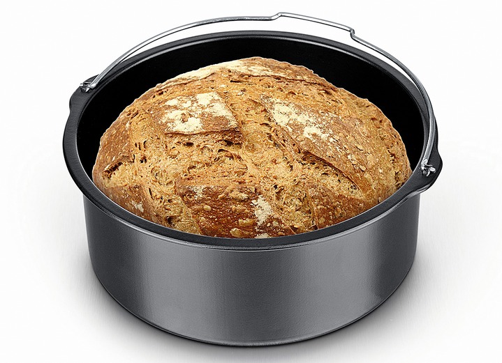 Küchengeräte - Digitale Heißluftfritteuse – spart Zeit und Energie!, in Farbe SCHWARZ-BEERE Ansicht 3