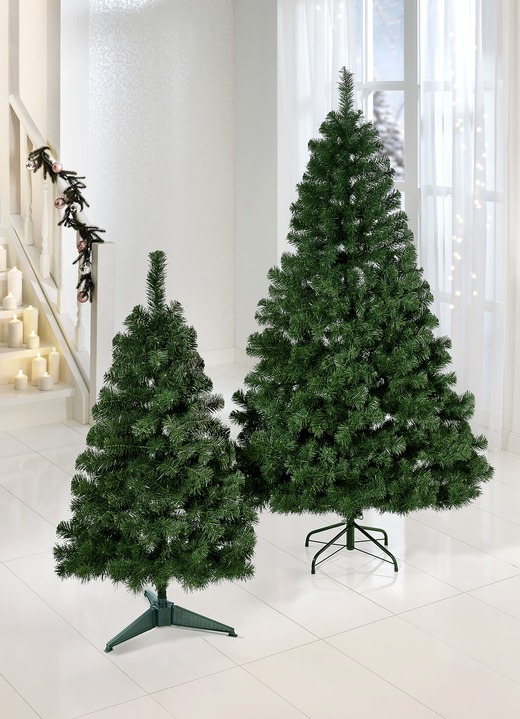 - Weihnachtsbaum mit Kunstsoffständer, in Farbe , in Ausführung Höhe ca. 90 cm, max. Ø 44 cm