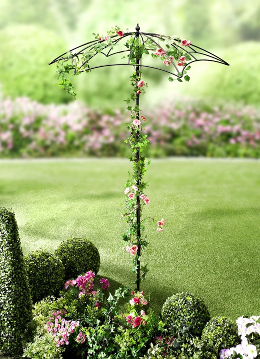 gartenaccessoires eisen, rankschirm aus eisen - gartenpflege | brigitte hachenburg, Design ideen