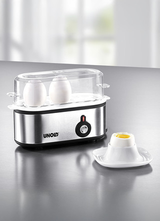 Küchengeräte - Unold Eierkocher, in Farbe EDELSTAHL