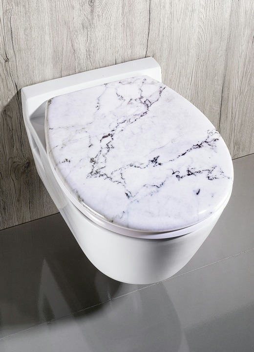 Wc Sitz Aus Duroplast In Marmor Optik Badezimmer Brigitte
