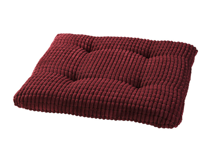 Heimtextilien - Kissenbezüge oder Stuhlkissen in verschiedenen Farben, in Größe 905 (Kissenbezug, 40x40 cm) bis 915 (Stuhlkissen, 42x42x6 cm), in Farbe BORDEAUX Ansicht 10