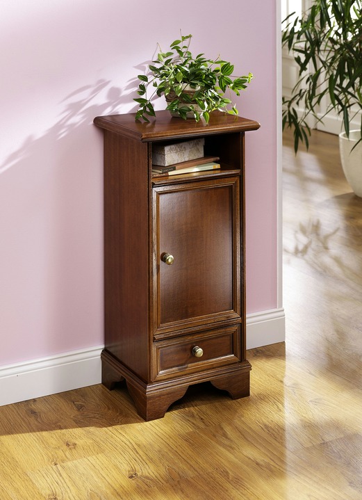 Sideboards & Kommoden - Kommode, 1-türig, mit eingearbeiteten Gebrauchsspuren, in Farbe ANTIKWEISS Ansicht 2