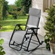 Gartenmöbel - Schaukelstuhl 2in1 – Farbe GRAU – Ansicht 1 Gartenmöbel - Schaukelstuhl 2in1, in Farbe GRÜN – Farbe GRAU – Ansicht 1