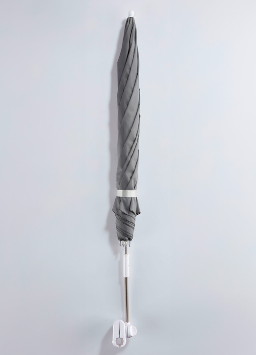 Sichtschutz und Sonnenschutz - Sonnenschirm für Schaukelstuhl, in Farbe GRAU Ansicht 2