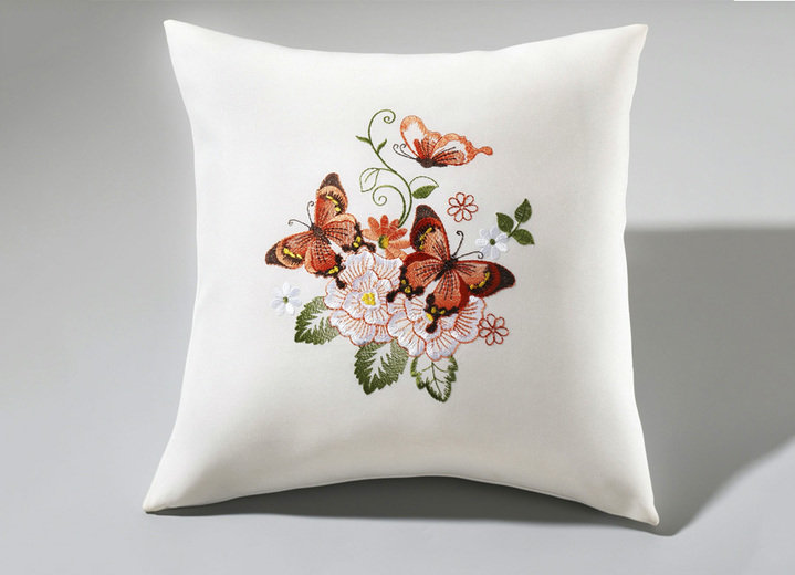 Tischdecken - Elegant gestaltete Tisch- und Raumdekoration, in Größe 100 (Deckchen, 30x 45 cm) bis 404 (Kissenbezug, 40x 40 cm), in Farbe ROT Ansicht 5