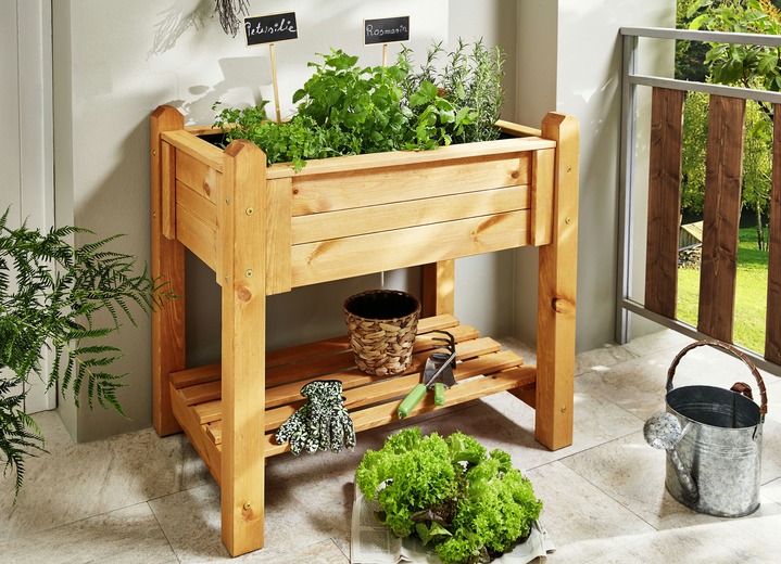Hochbeet Aus Kiefernholz In Verschiedenen Ausfuhrungen Blumentopfe Und Pflanzgefasse Brigitte Hachenburg