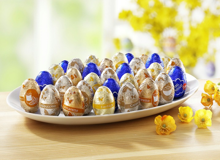 - Gourmet-Eier-Sortiment, in Farbe