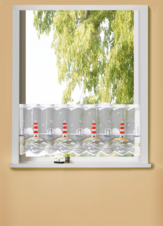 Landhaus & Küche - Kurzstore Leuchtturm, in Farbe WEISS-BUNT Ansicht 1