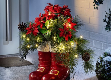 ulululu Weihnachtsdeko Aussen Holzkiste