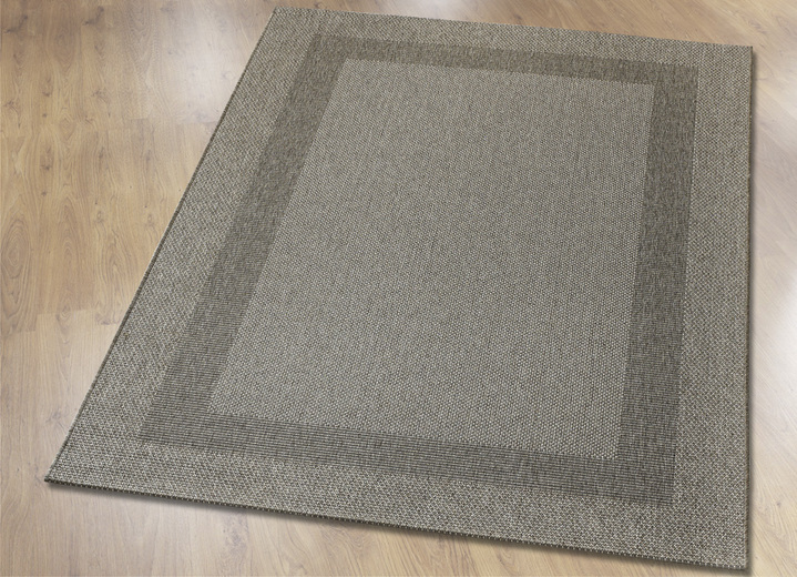 Modern - Brücken und Teppiche in Naturoptik , in Größe 113 (Brücke, 70x140 cm) bis 279 (Teppich, 190x290 cm), in Farbe BEIGE Ansicht 1