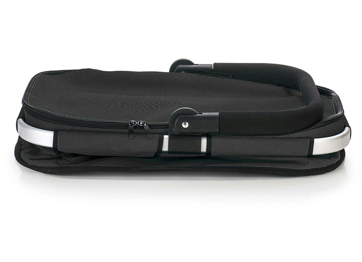 - Genius Premium-Einkaufskorb aus Aluminium, in Farbe SCHWARZ Ansicht 2