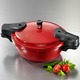 Töpfe, Pfannen & Bräter - Schnellkochtopf mit hochwertiger Keramikbeschichtung – Farbe ROT – Ansicht 2 Töpfe, Pfannen & Bräter - Schnellkochtopf mit hochwertiger Keramikbeschichtung, in Farbe ROT – Farbe ROT – Ansicht 2