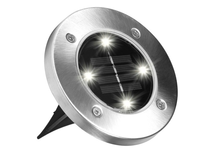 TV-Werbung - Bell + Howell Disk-Lights Ansicht 3 TV-Werbung - Bell + Howell Disk-Lights, in Farbe SILBER, in Ausführung 4er-Set Ansicht 3