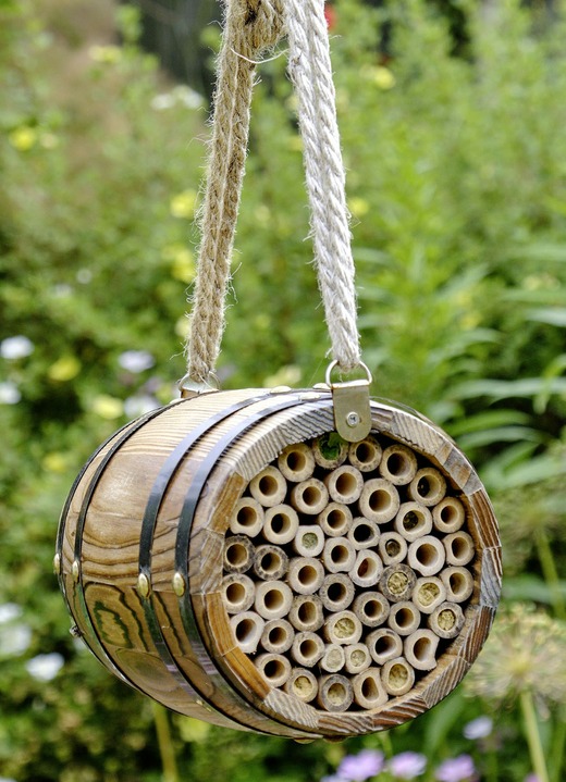 Gartenzubehör - Bienenhaus Bee-Barrel, in Farbe BRAUN