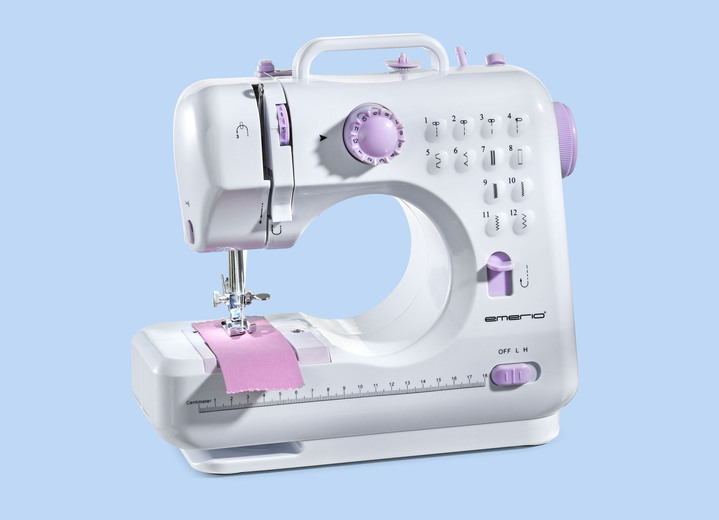 Nähmaschinen - Freiarm-Nähmaschine, in Farbe WEISS Ansicht 2