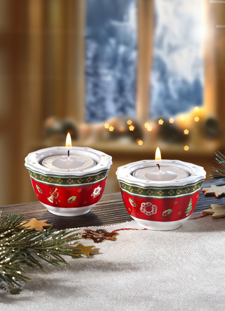 Villeroy & Boch Teelichthalter aus Porzellan