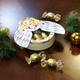 Weihnachtsleckereien - Engelsdose mit aufklappbaren Flügeln, in Farbe BUNT