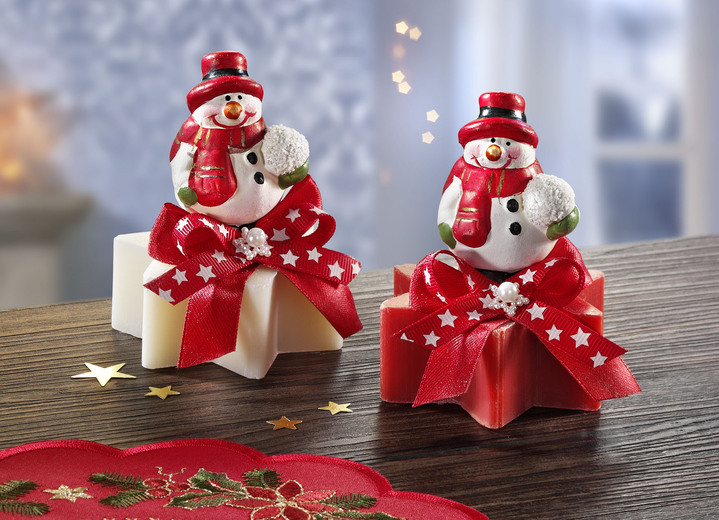 - Seife aus Schafmilch mit Schneemann, in Farbe CREME, in Ausführung Seife in Creme mit Classic-Duft