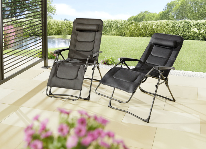 Gartenmöbel - Hartman Ergolounger XL, in Farbe BORDEAUX Ansicht 2