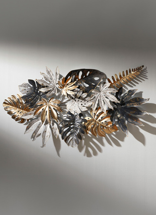 Metall-Wandbilder - Wanddekoration aus Eisen, in Farbe BRONZE-GOLD