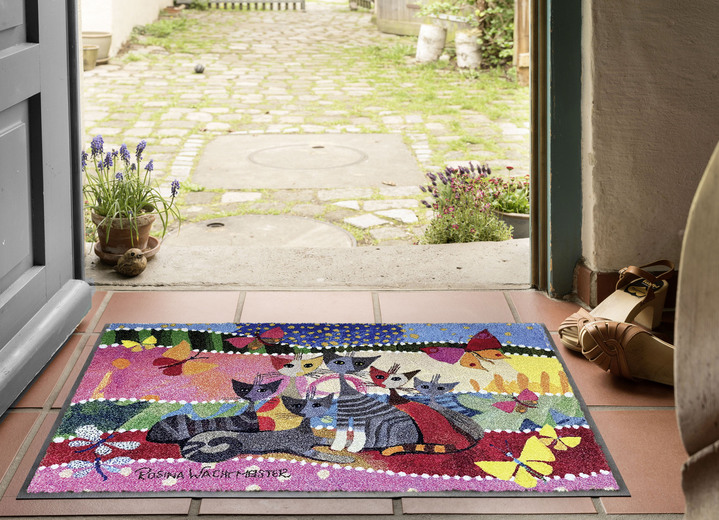 - Wohnmatte mit rutschhemmend beschichteter Rückseite, in Größe 103 (60x 85 cm) bis 113 (75x120 cm), in Farbe MULTICOLOR Ansicht 1