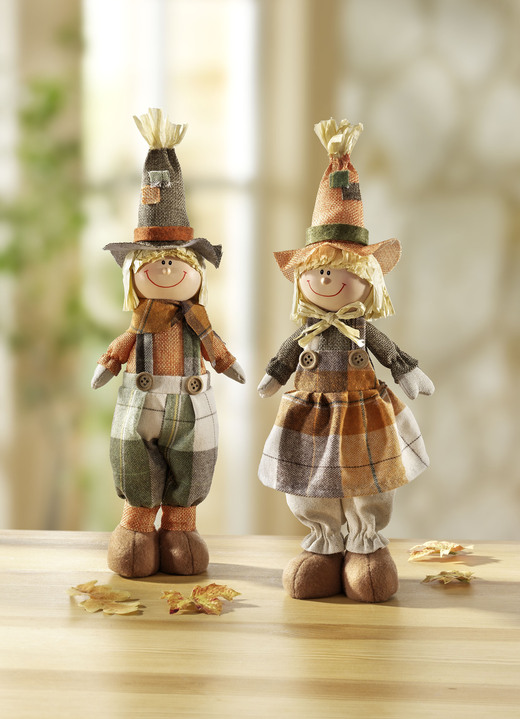 - Witzige Vogelscheuche, in Farbe ORANGE-GRÜN-BRAUN, in Ausführung Vogelscheuche Mann Ansicht 2