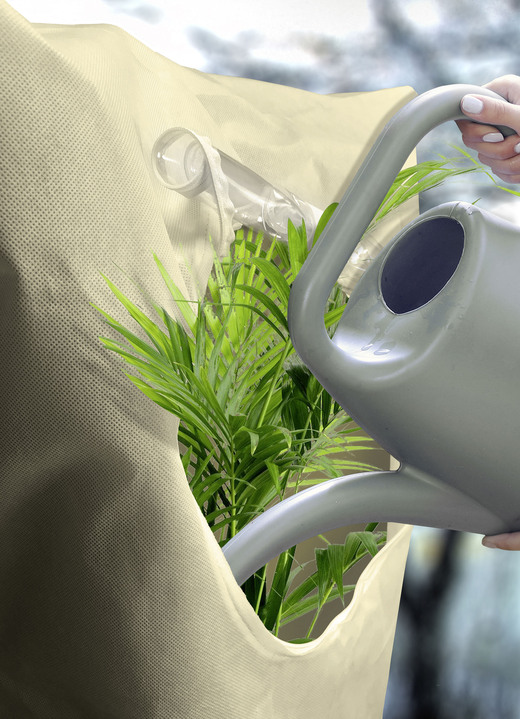 - Robuster Pflanzensack mit Sichtfenster, in Farbe BEIGE, in Ausführung Pflanzensack Jumbo Ansicht 2