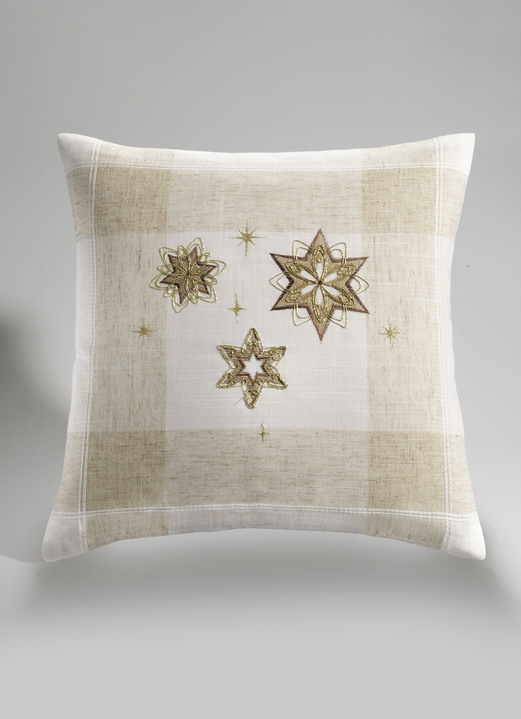 Tischdecken - Festliche Tisch- und Raumdekoration, in Größe 101 (Deckchen 35x 50 cm) bis 404 (Kissenbezug 40x 40 cm), in Farbe SEKT Ansicht 4