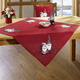 Tischdecken - Tisch- und Raumdekoration, in Größe 130 (Deckchen, 35x 50 cm) bis 404 (Kissenbezug, 40x 40 cm), in Farbe ROT – Farbe ROT – Ansicht 2