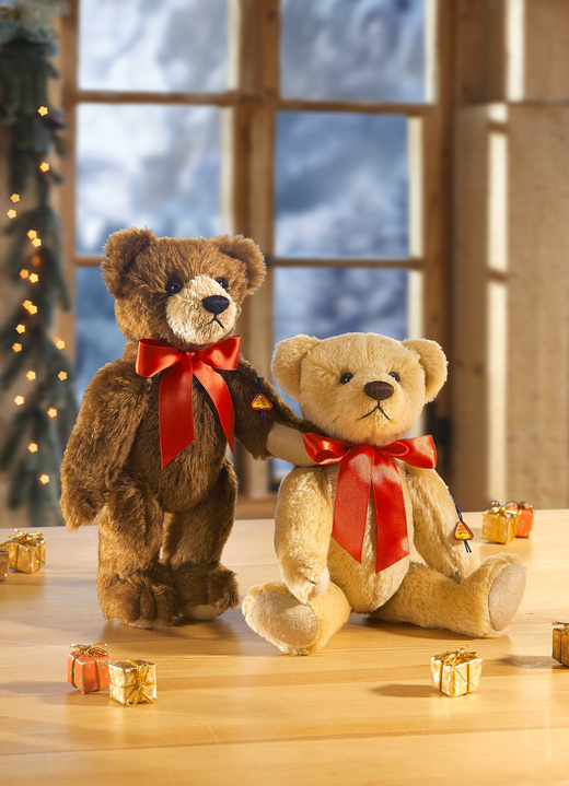 - Teddybär mit Brummstimme von Clemens Spieltiere, in Farbe GOLD Ansicht 1