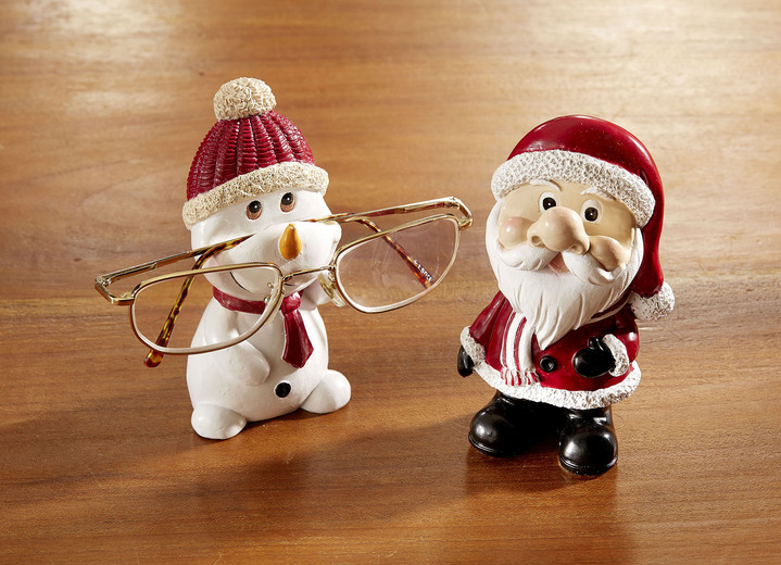 Geschenkideen - Brillenhalter, 2er-Set, in Farbe ROT-WEIß