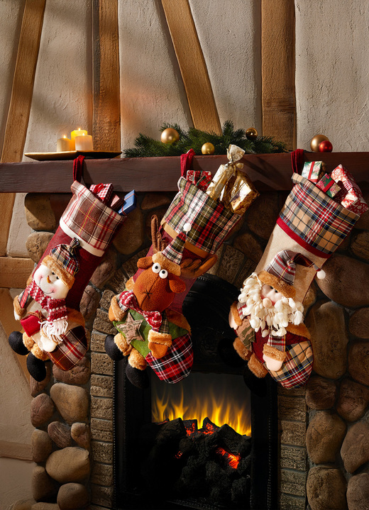 Geschenkideen - Nikolausstiefel, 3er-Set, in Farbe BUNT Ansicht 2