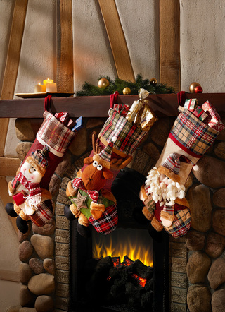 Geschenkideen - Nikolausstiefel, 3er-Set, in Farbe BUNT