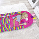 Reisen - Kuschelschlafsack Happy Nappers  – Farbe BUNT – Ansicht 2 Reisen - Kuschelschlafsack Happy Nappers , in Farbe BUNT, in Ausführung Einhorn, pink, Grösse M (51x137 cm) – Farbe BUNT – Ansicht 2