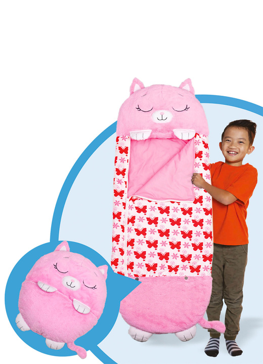 Reisen - Kuschelschlafsack Happy Nappers  Ansicht 12 Reisen - Kuschelschlafsack Happy Nappers , in Farbe BUNT, in Ausführung Einhorn, pink, Grösse M (51x137 cm) Ansicht 12