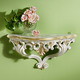 Wohnaccessoires - Wandkonsole im Barock-Stil, in Farbe ELFENBEIN-GOLD