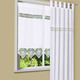 Klassisch - Hochwertige und blickdichte Fensterdekoration – Farbe WEISS – Ansicht 2 Klassisch - Hochwertige und blickdichte Fensterdekoration, in Größe 361 (Seitenschal, H150xB120 cm) bis 827 (Scheiben-Gardine, H130xB50 cm), in Farbe WEISS – Farbe WEISS – Ansicht 2