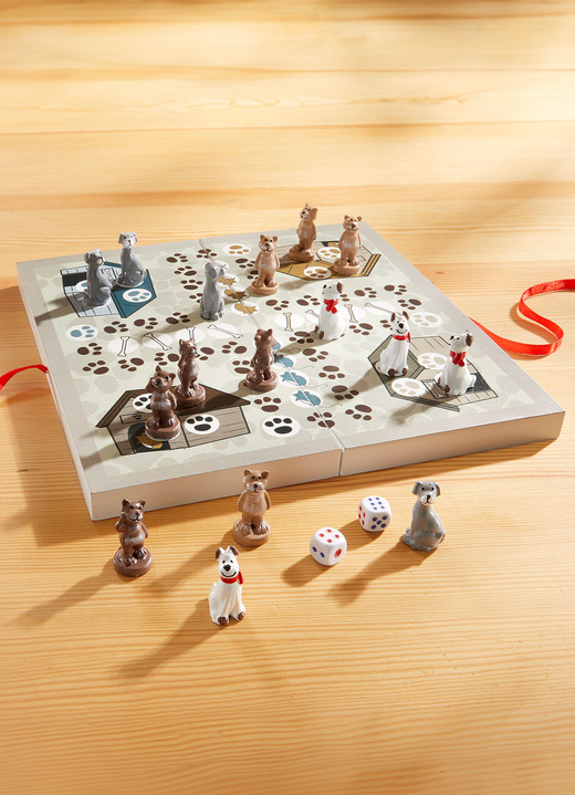 - Brettspiel mit detailreichen Figuren, in Farbe BRAUN-GRAU Ansicht 2