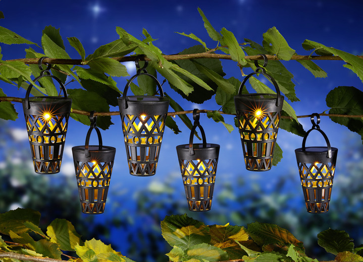 - Solar-Steckleuchten, 6er-Set, in Farbe SCHWARZ Ansicht 2