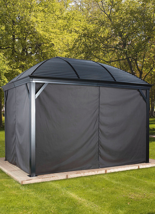 Vorhänge zu Kuppelpavillon Moreno