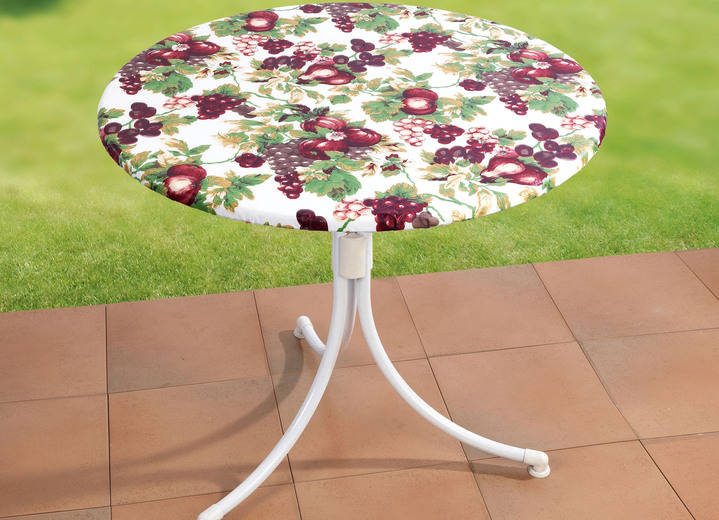 Gartentischdecken - Spann-Tischdecke aus 100% PVC, in Farbe BUNT Ansicht 1