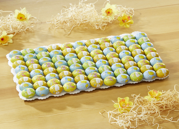 Osterleckereien - 40 Milchschokoladen-Eie zum Verschenken, in Farbe BUNT