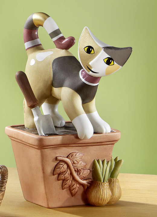 Figuren - Katze aus der Rosina Wachtmeister Kollektion von Goebel, in Farbe BUNT