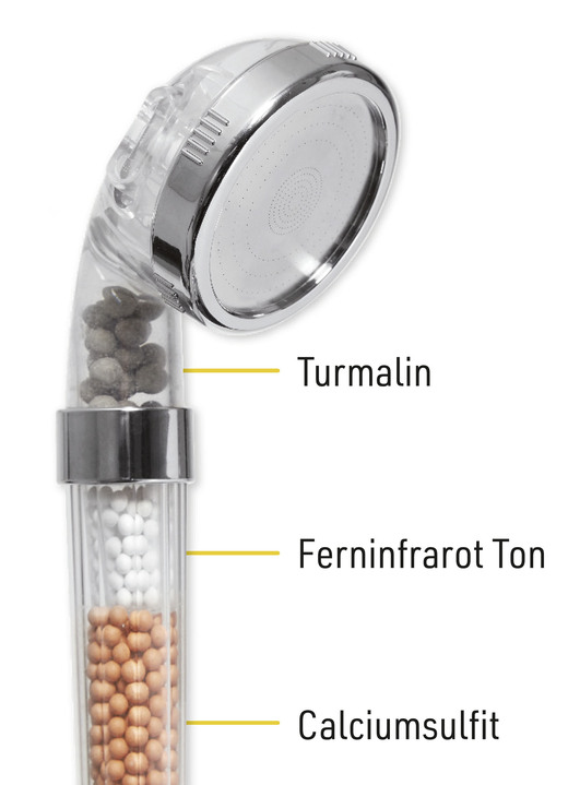 Accessoires - Wasserspar-Duschkopf Aquadon Shower Hero, in Farbe SILBER Ansicht 1