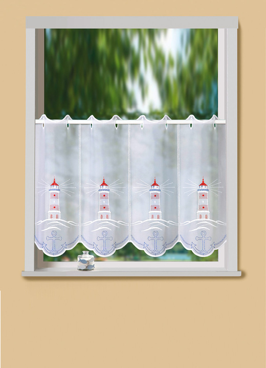 Landhaus & Küche - Hochwertiger Kurzstore mit Leuchtturm-Motiven, in Farbe BUNT