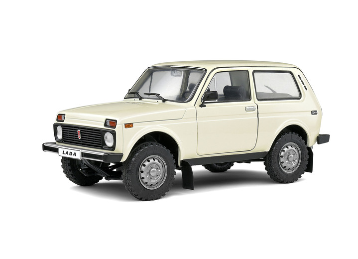 Sammlermodelle - Solido Lada Niva, 1980, in Farbe WEISS