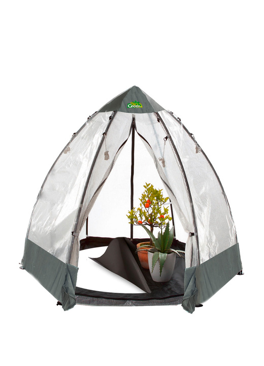 Gartenzubehör - Tropical Island Pflanzenzelt / Zubehör: Perfekter Schutz bei Wind und Wetter, in Farbe DURCHSICHTIG, in Ausführung Pflanzenzelt, L130xB130cm Ansicht 11